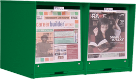 Newspaper rack